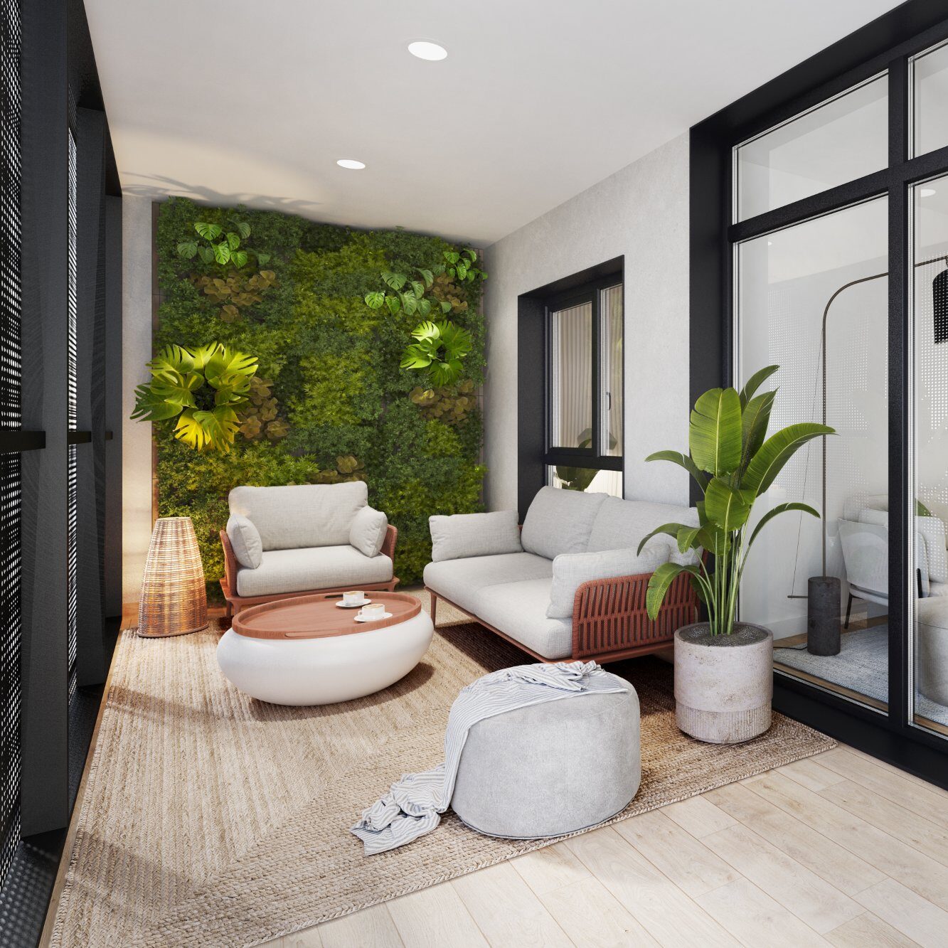 Infografía · Terraza privada
