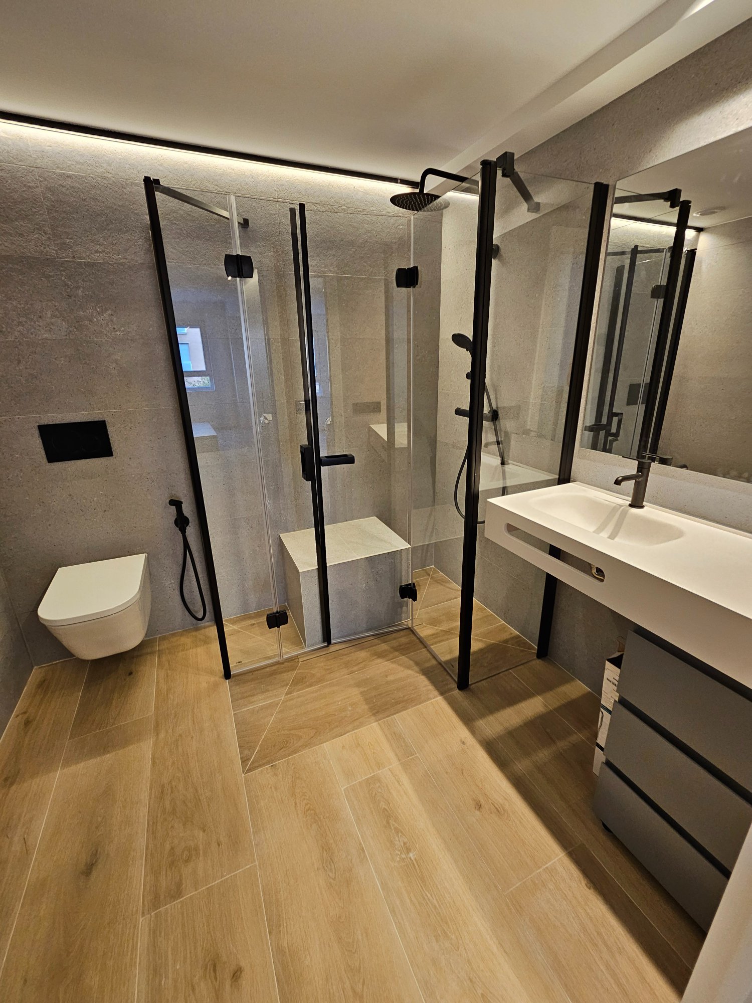 Después · Baño principal