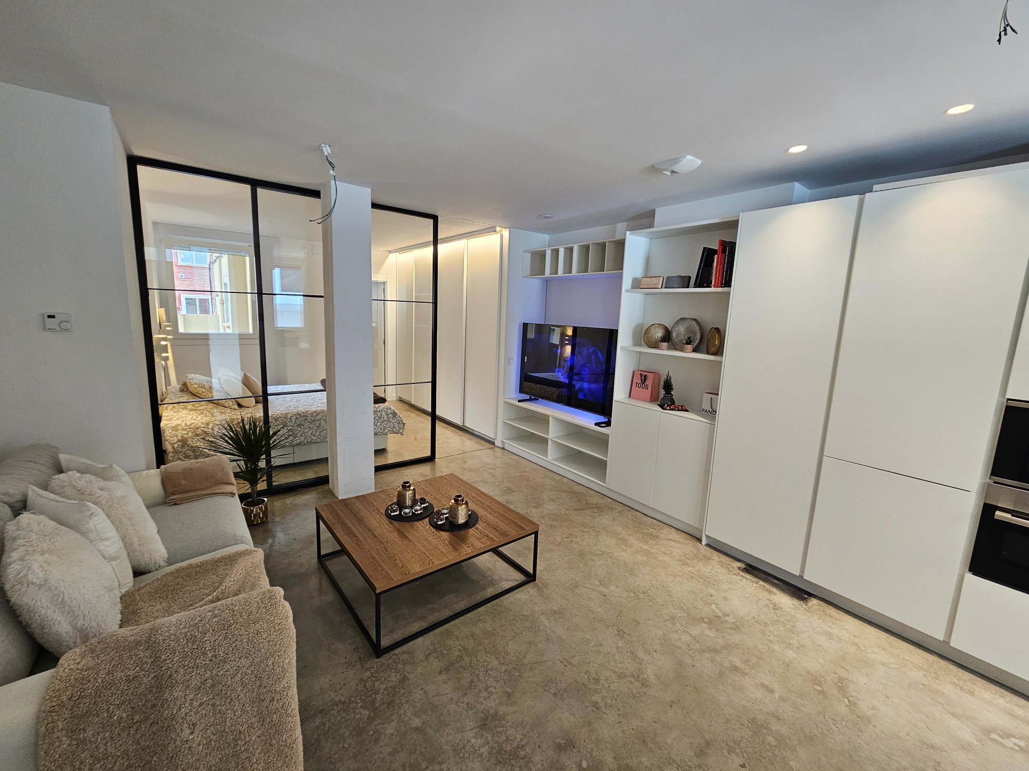 Vivienda B · Salón noche